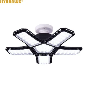 Hot Sale 60w 80w 120W Deformable Led Hexagon Car Garage Light for Workshop Lighting