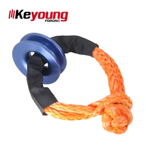 New China Minimum Price Soft Shackle Trailer Emergency Rescue Ultra High Molecular Polyethylene Rope Strap