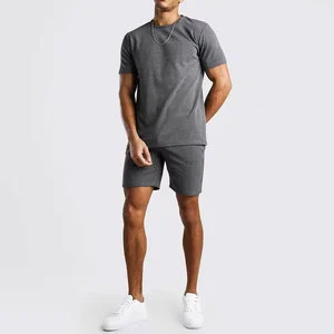BRUIT INDUSTRIES Top Sale Winter Casual Short Sleeve T-Shirt Shorts Outfits Jogging Suit Two Piece Men Short Sets