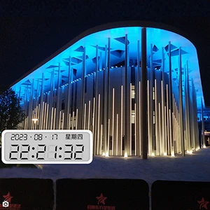 Outdoor Led Linear Light Waterproof DC24V IP66 Dmx Rgbw Tube Led Linear Wall Washer Light for Building Contour Lighting