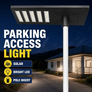 Energy Saving LED Solar Street Lights 500W IP65 Battery Aluminum Outdoor for Road Parking Lot Garden Yard