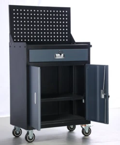 Aydel RM9811 OEM/ODM/OBM Customizable Heavy Duty Movable Mobile 1-Drawer Iron Rolling Storage Tool Cart 4-inch Polyurethane