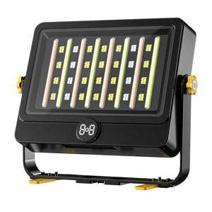 Solar LED Garden Lighting Fixtures with Daylight Alert Light IP68 Waterproof ABS Material and Remote Control