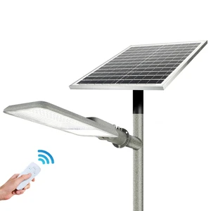Factory High Lumen Solar LED Street Light 60W 100W 150W 200W IP65 Led Solar Street Light