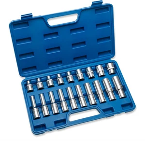 Extended E-type Sleeve Set 19-piece Set of Auto Repair Combination Set