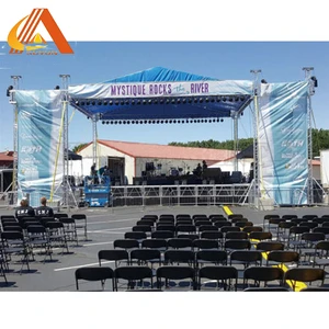 Customized Aluminum Lighting Truss Display System for Event Concerts and Trade Shows