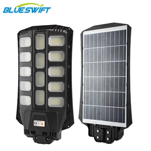 Solar Street Light Outdoor Waterproof All in One Street Lights Support Body and Optical Induction Function