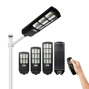 Integrated Motion Sensor LED Solar Street Light IP65 Waterproof Gold Reflective Cup Garden Road Lamp Full Watt Customized CCT