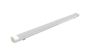 2FT Tri-proof Linear Fixture Tri Proof Batten Lamps IP66 Waterproof Dustproof Shockproof AC100-240V 120lm/W Easy Installation