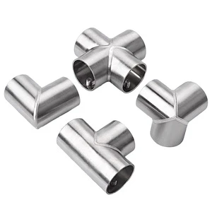 Stainless Steel Pipe Fittings Steel Pipe Connectors Plumbing Accessories