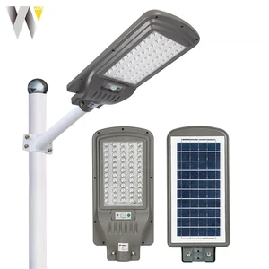 Hot Sale Ip66 Waterproof Outdoor 100 200 300 Watts Led Light All in One Integrated Solar Led Street Light