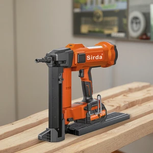 High Quality High Power Steel Lithium Battery Electric Nail Gun Brushless Motor Sirda SRD-100 4.0AH for DIY Industrial Framing