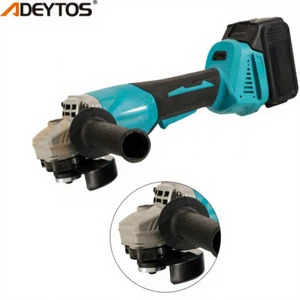 OEM Electric Cordless 21V DIY Angle Grinder 100mm Variable Speed Multi Use Wet Grinder with 18V Lithium Ion Battery Packs