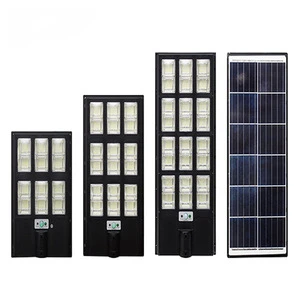 Outdoor High Brightness Motion Sensor Waterproof ABS LED Integrated Solar Street Light