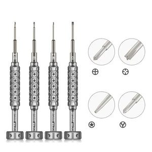 2D Non-Slip 0.8 T2 2.5 Y0.6 S2 Alloy Steel Magnetic Steel Screwdriver Kit for Iphone Special Use Disassemble Hand Repair Tool