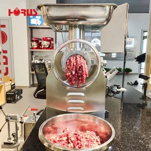 Horus Commercial-Grade Electric Meat Grinder Mincer Stainless Steel 350kg/h Capacity Compact Design For Home Kitchen Use
