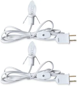 Decorative Lamp Cord C7 Lighting Cord With Clip