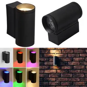 6W RGB LED Wall Lamps Waterproof Creative Atmosphere Night Light Lamp for KTV Hallway Home Decoration 85-265V