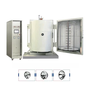 High Reflectivity Vacuum Metallizing Machine for Reflector Lamp Cup Silver Plating