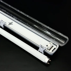 Wholesale IP65 Waterproof LED Tri-Proof Light 4ft 1200mm Industrial Batten Fixture for Supermarket Parking Lot Warehouse