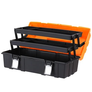 New Three-tier Foldable Tool Box Layered Storage Buckle 17