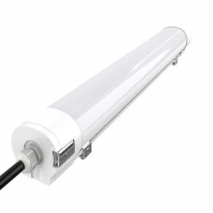 LED Tri-proof Lighting Fixture Underground Parking Garage Dimmable Movement Sensor Linear Purification Lamp 150cm