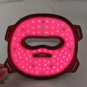 New Arrival Hot Sale 4-in-1 Photon Facial Contour LED Mask (84 Lamp Beads) Red/Blue Light Therapy Mask
