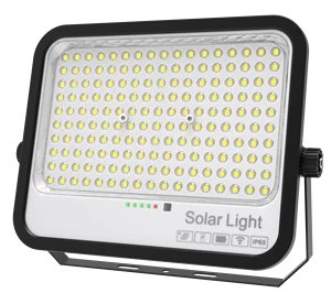 Hot Sale IP65 Outdoor Using Waterproof Solar Flood Light Energy Saving CRI80 Solar Led Floodlights for Outdoor Lighting