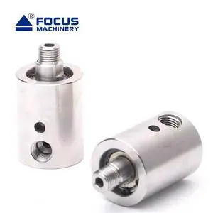 Stainless Steel Water Air Oil Rotary Union High Speed Swivel Joint