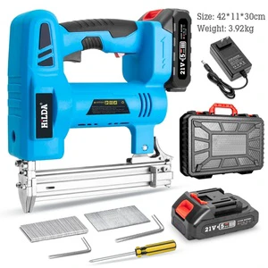 F30 Rechargeable Brushless Electric Staple Gun Cordless Shooting Nail Guns Portable Nailing Machine Battery Power Brad Nailer
