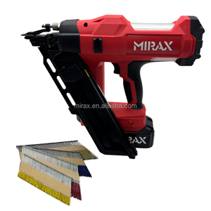 Tool Kit 110 Joules Lithium Battery Powered Brushless Framing Nail Gun Cordless Wooden Construction 2 Years Warranty