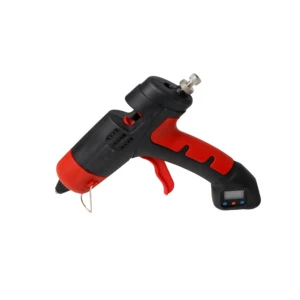 20W Cordless Rechargeable Digital Temperature Hot Melt Glue Gun for 7mm Sticks