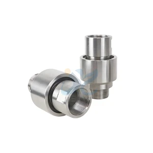 1.2 Inch Stainless Steel 304 NPT Female Thread Connection 360 Degree Universal Rotary Joint High Pressure Water Swivel Joint