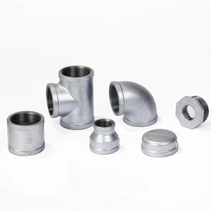 High Quality Hot Dip Galvanized Malleable Iron Pipe Fittings for Oil Gas Pipeline