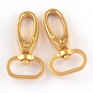 Lobster Swivel Clasp 20mm Trigger Snap Clip Hooks Swivel Spring Buckle Metal Claw Clasps for Straps Bags Belting Leathercraft