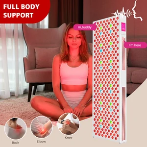 Long-Term Supply Near Infrared Lamp Pulse Mode Infrared LED Photon Device 500w 1000w 1500w Red Light Therapy Panel