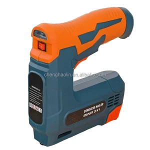 New Type Lithium Battery Rechargeable Nail Gun with Hammer Function Portable Electric Nail Gun