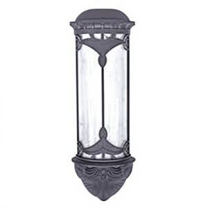 Vintage Cylinder Aluminum LED Lawn Lamp European Style Waterproof Wall Mount Outdoor Courtyard Garden Decorative Landscape Light