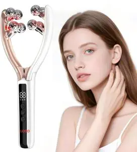 SY-2518A Microcurrent Facial Massager Acne Treatment Firming Skin Tightening Pore Shrinking Face Neck Lifting Slimming LED Light