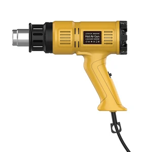 2000W Electric Industrial For Heat Gun With Temperature Adjustment For Automotive Welding 500L/min Volume