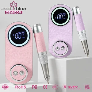 Rechargeable Nail Drill Machine 40000 RPM High Torque Cordless Electric Manicure Nail Drill Machine