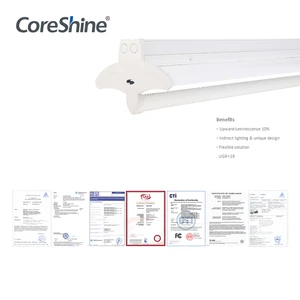 CORESHINE premium linear light led low glare indirect diffuse reflection linear trunking light for classroom