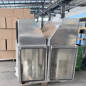 Custom Size Automotive Aluminum Toolbox & Powder Coated Steel Tool Cabinet Durable Rustproof for Garage Warehouse Storage