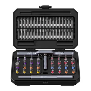 Precision 71-in-1 Ratchet Screwdriver Set For Drone PS4 Game Console Repair S2 Steel Magnetic Bits Toolkit For Repair Shop