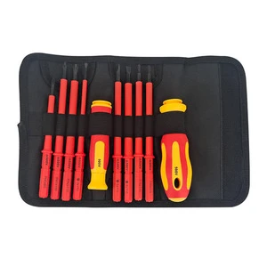 Insulated Screwdriver Set for Electricians Durable Electrical Tools Kit for Home Repairs Versatile Screwdrivers