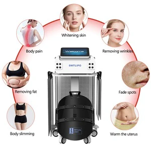 Red Light Therapy SWTLIPO 8D Light System LLLT Body Contouring Machine Non-Invasive LED Pads for Body Shape