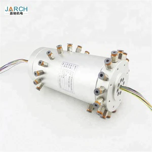 Hydraulic Pneumatic Electrical Rotary Joint slip Rings 6~56 Wires 2~10A Rotary Union