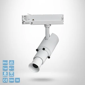 LED Spotlight Dimmable Cri90 DALI Recessed Anti-glare for Hotel Commercial Indoor Square Contour Deg High CRI Stage Spot