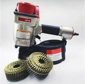 FACTORY PRICE Professional Coil Nailer For Wooden Working Roofing Framing Nailer Support OEM Air Stapler