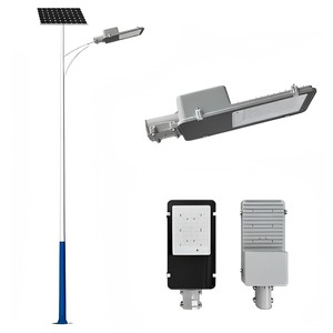 Energy Saving LED Solar Street Light IP65 Waterproof Weather Resistant Outdoor Lighting for Residential Highway Use